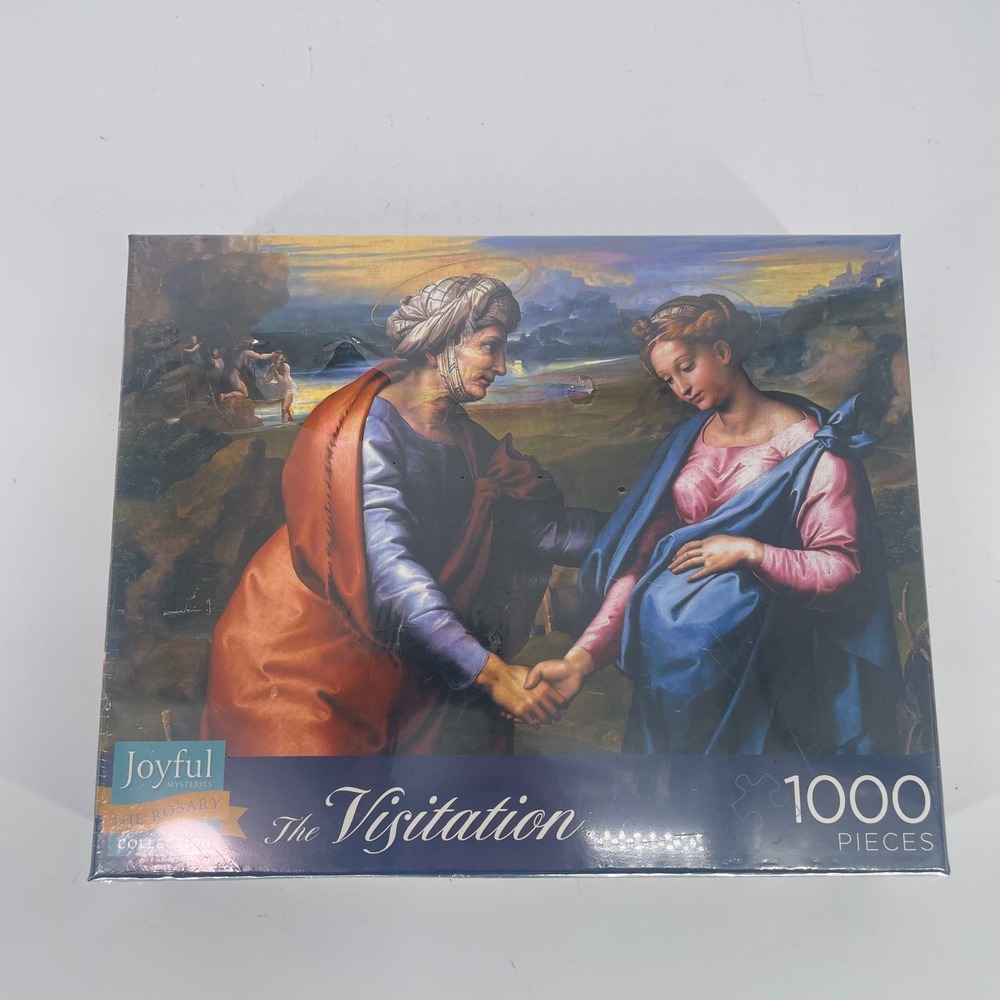 Joyful Mysteries The Visitation 1000 Piece‎ Jigsaw Puzzle Raphael Religious